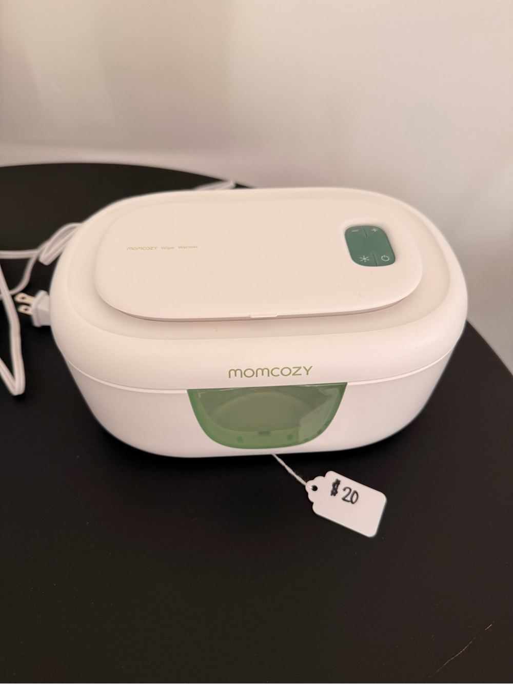 Momcozy White and Green Electric Bottle Warmer - Momcozy